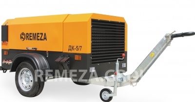 Дизельный компрессор Remeza ДК-4/10ДВТ фото