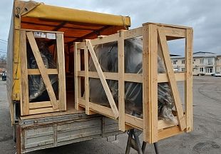 Отгрузка поршневых компрессоров Remeza СБ4/Ф-500.LT100/16-11 и СБ4/Ф-500.LB75 в г. Краснодар