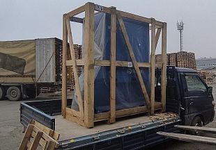 Отгрузка винтового компрессора Remeza ВК25-15-500 в г. Краснодар